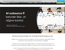Tablet Screenshot of hostnordic.dk